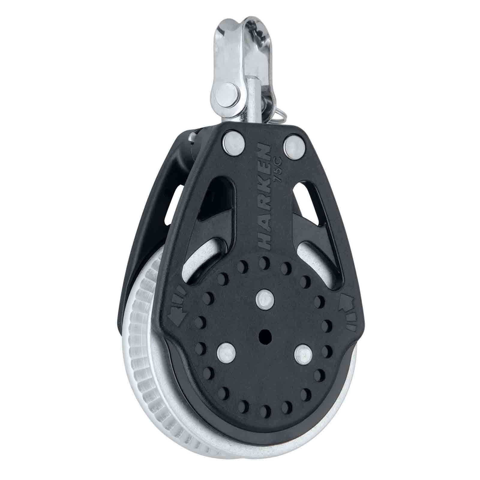 Harken 75mm Ratchamatic Block 'Power3' (2x Grip)